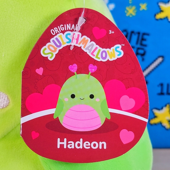 Squishmallow Hadeon the Grasshopper 8" UltraSoft Stuffed Animal Toy Plush NWT - Picture 5 of 6